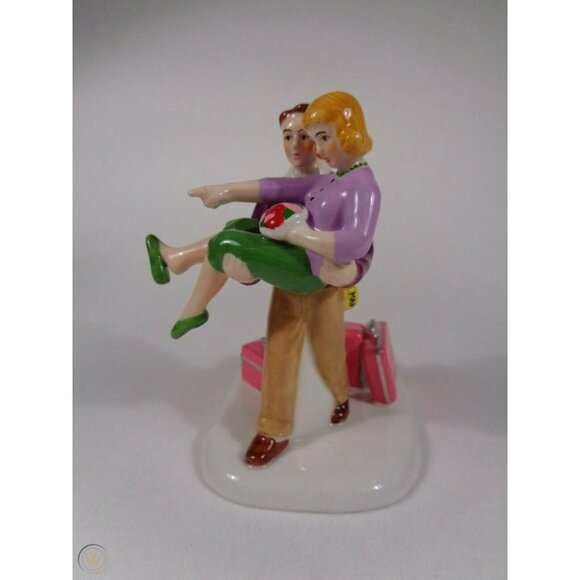 Dept 56 Snow Village - Over the Threshold - Picture 2 of 4